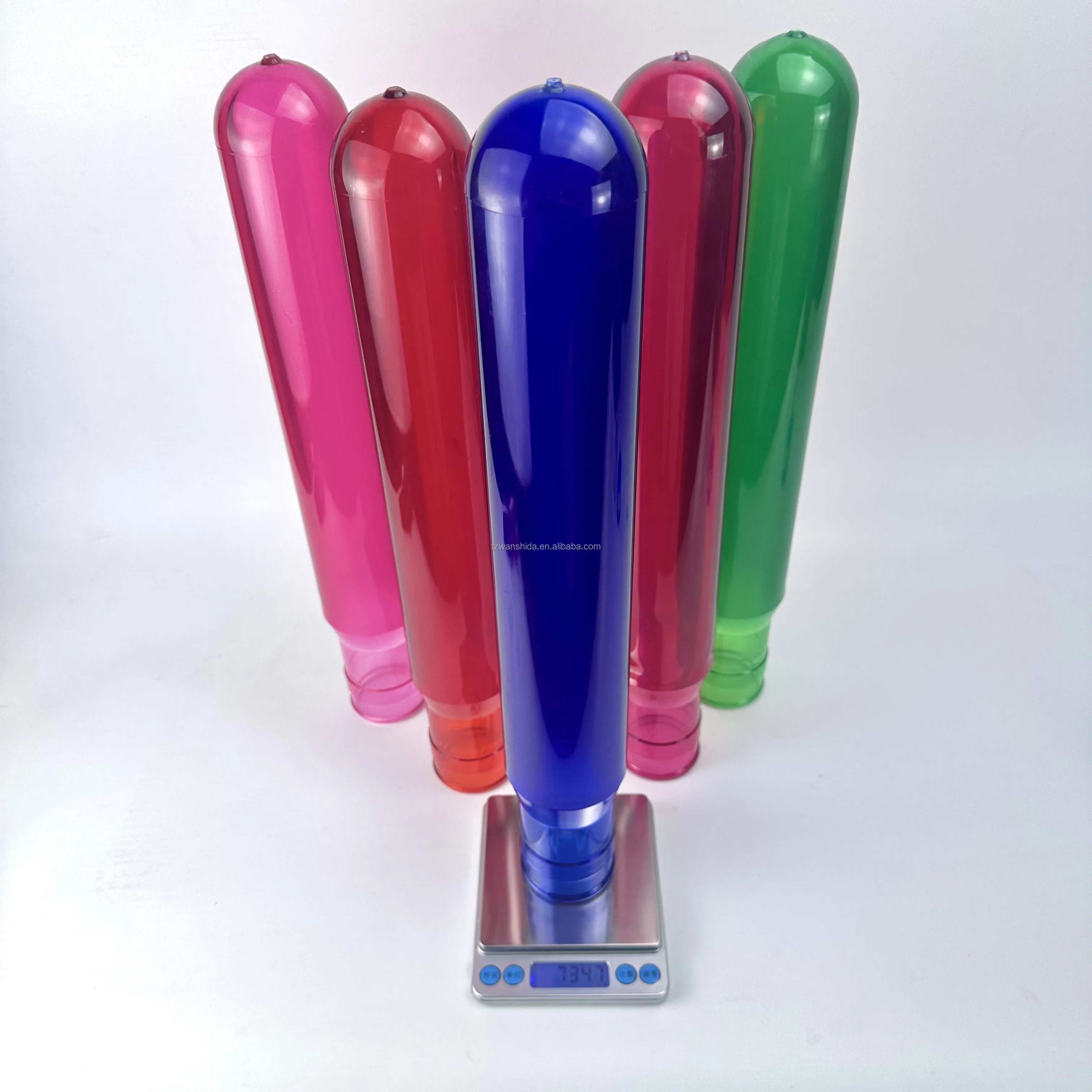 5gallon 700g 730g Blow Moulding Machine 20 Liter  750g Plastic Blue transparent 5gallon PET preform