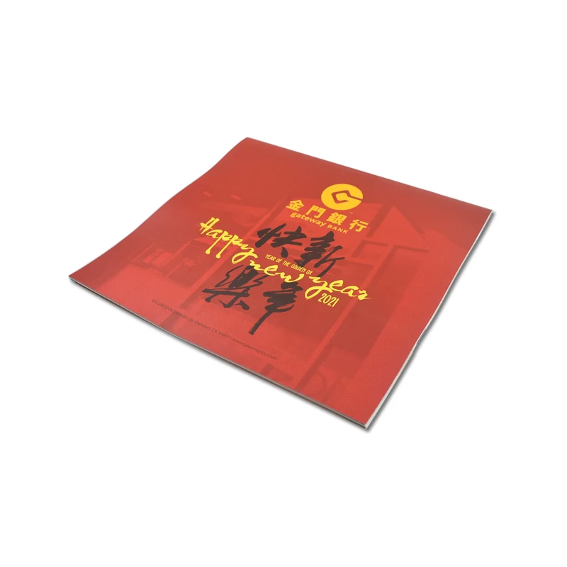 2022 High quality 200gsm paper custom wall calendar 14 pages with hanger