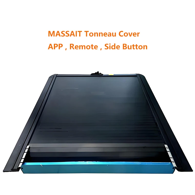 MASSAIT Auto Part Factory Roller Lid Shutter Pickup Truck Top Retractable Roll Up Tonneau Cover For Toyota Hilux 4x4 Ranger
