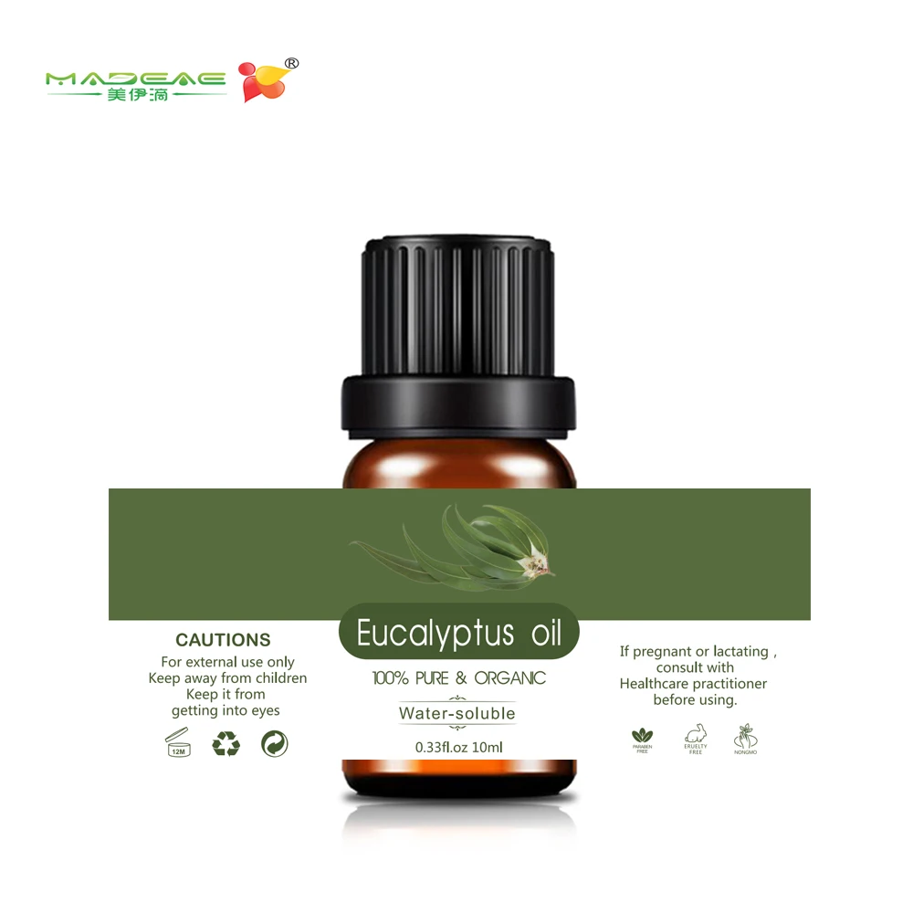 Essential Oils 100% pure Natural 10ml Glass Bottle water soluble essential oils For aroma Diffuser usb humidifier