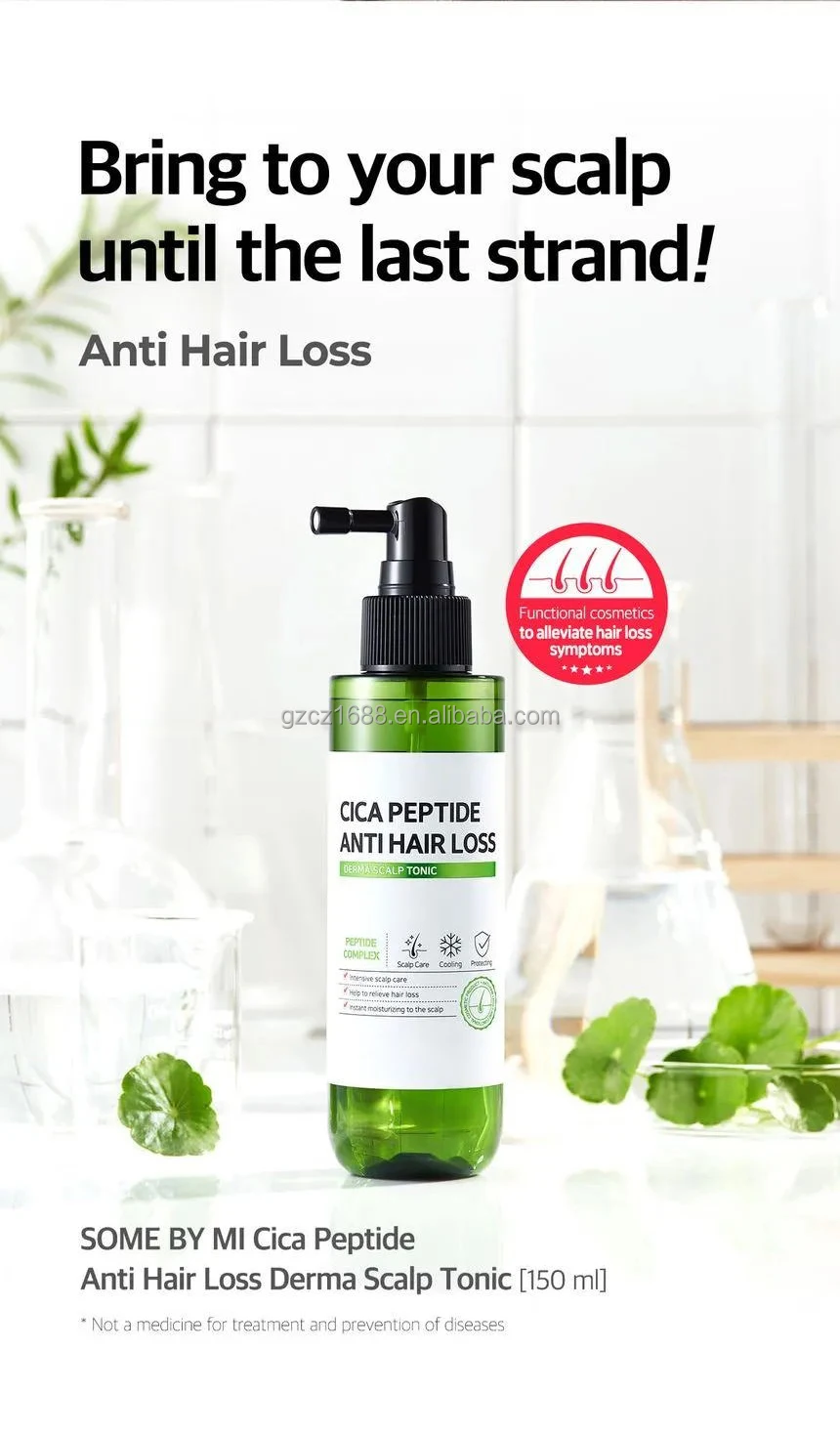 organic biotin anti loss wild natural private label products fast growth treatment oil serum Scalp Tonic spray for hair