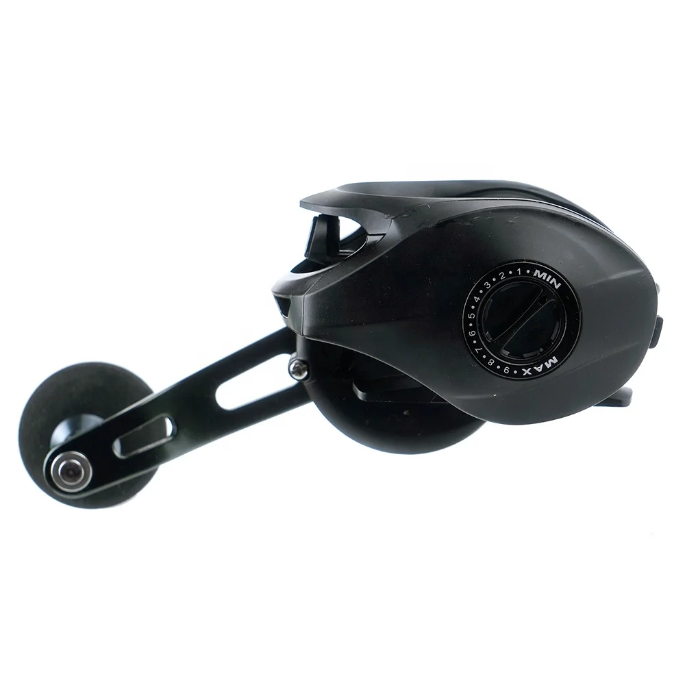 17KG Drag Fresh Carp Fishing Reel Left Hand Use 8.1 gear ratio Baitcasting Reel for Saltwater Sea Fishing Wheel Baitcast Casting