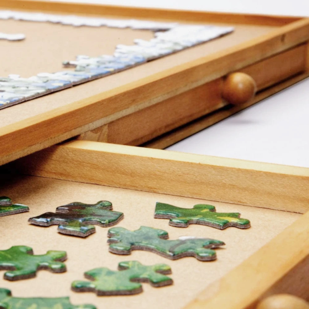 Деревянная головоломка с 4 выдвижными ящиками 1500 и 1000