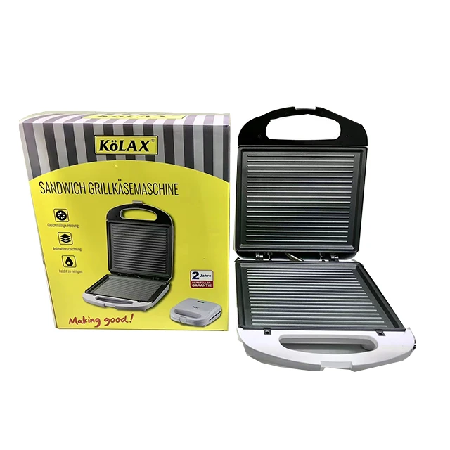 Multifunctional electric sandwich maker toaster 8 in 1 breakfast panini grill non stick grill sandwich maker