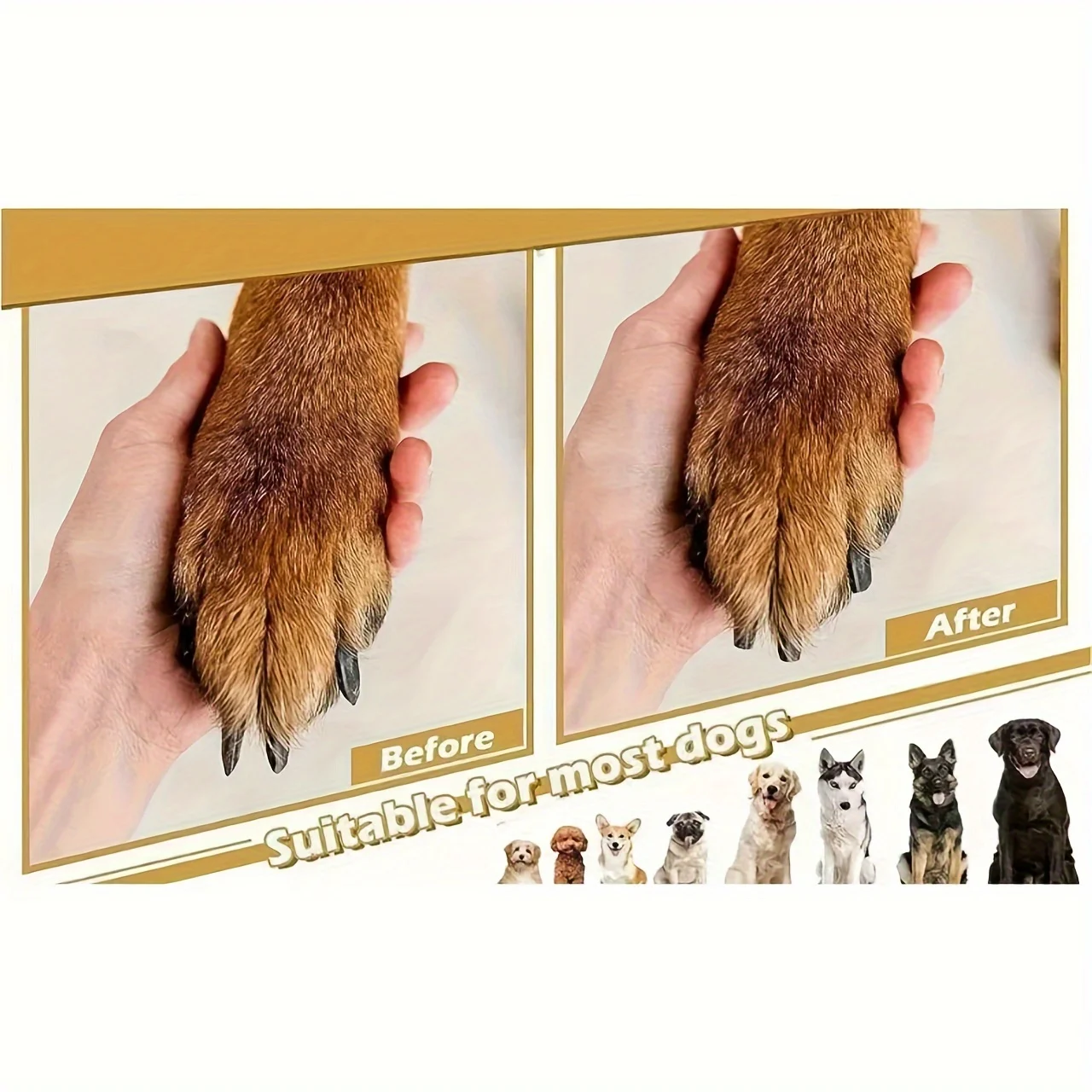 Dog Paw Nail Scratch Pad Wooden Pet Nail File Board Trimming Scratcher Manual Dog Nail Grinder with 3 Replaceable Sandpaper