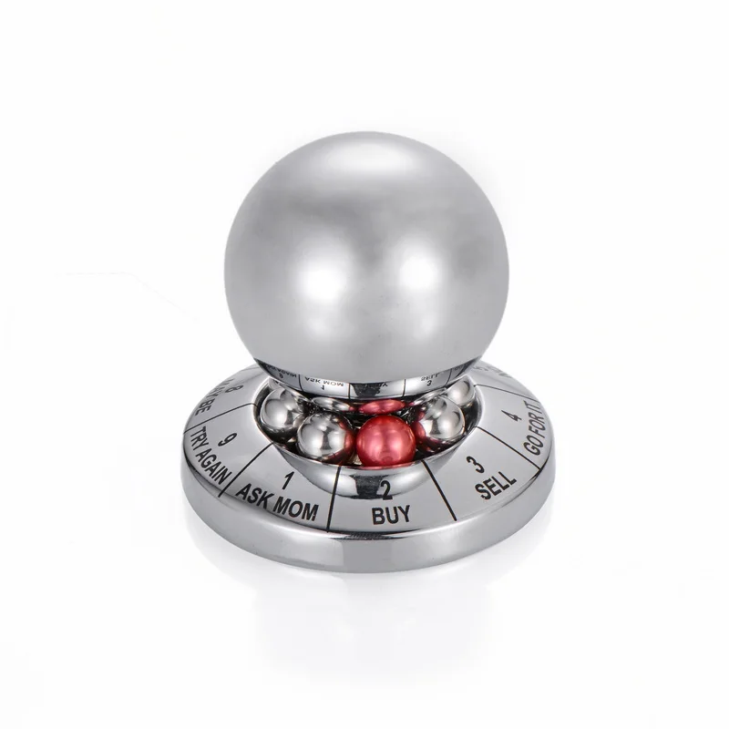 Factory price wholesales promotion gift metal decision maker ball
