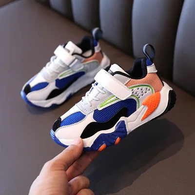 Новинка 2020, популярные беговые кроссовки для мальчиков и девочек, детская повседневная обувь