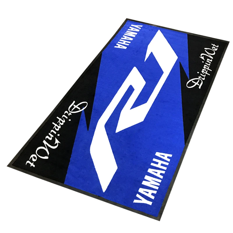 Customizable Motorcycle Mat Indoor or Outdoor Rubber Logo pit mat motorcycle garage mats