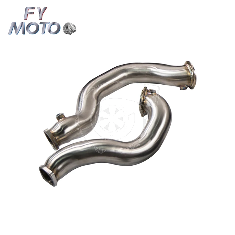 Exhaust downpipe+intercooler+charge pipe+inlet hose fit for N54 135i 335i Z4 E82 E87 E81 E90 E91 E92