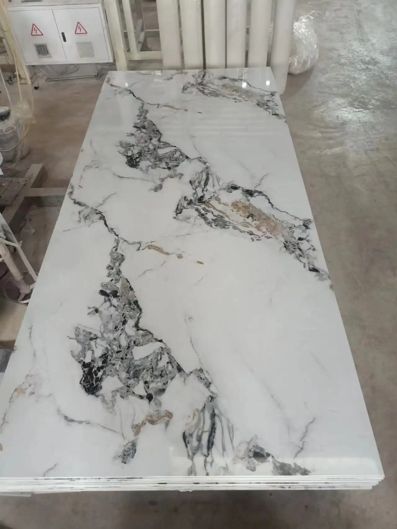 1220*2440mm 1220*2800mm 1220*2900mm PVC UV Marble Sheet Wall Panel Board