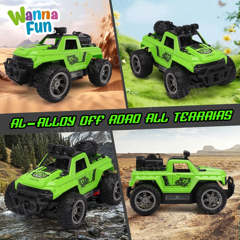 1:16 New Arrival Climbing Off-Road RC Truck Alloy Remote Control Car Toy 4x4 Crawler Racing Features Radio Control Auto sprayer