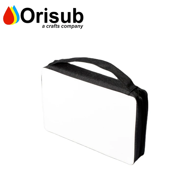 Heat transfer Bible Book Cover Bag Sublimation Fabric Bible Covers with Zipper