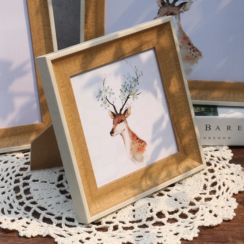 Wholesale White Square Display Picture Photo Frames 8x8