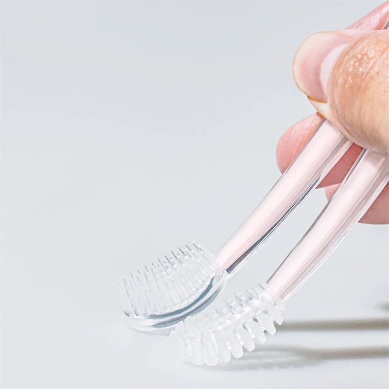 Customized High Quality Baby Training Toothbrush Set Infant Oral Cleaning Care Baby Manual Toothbrush Set