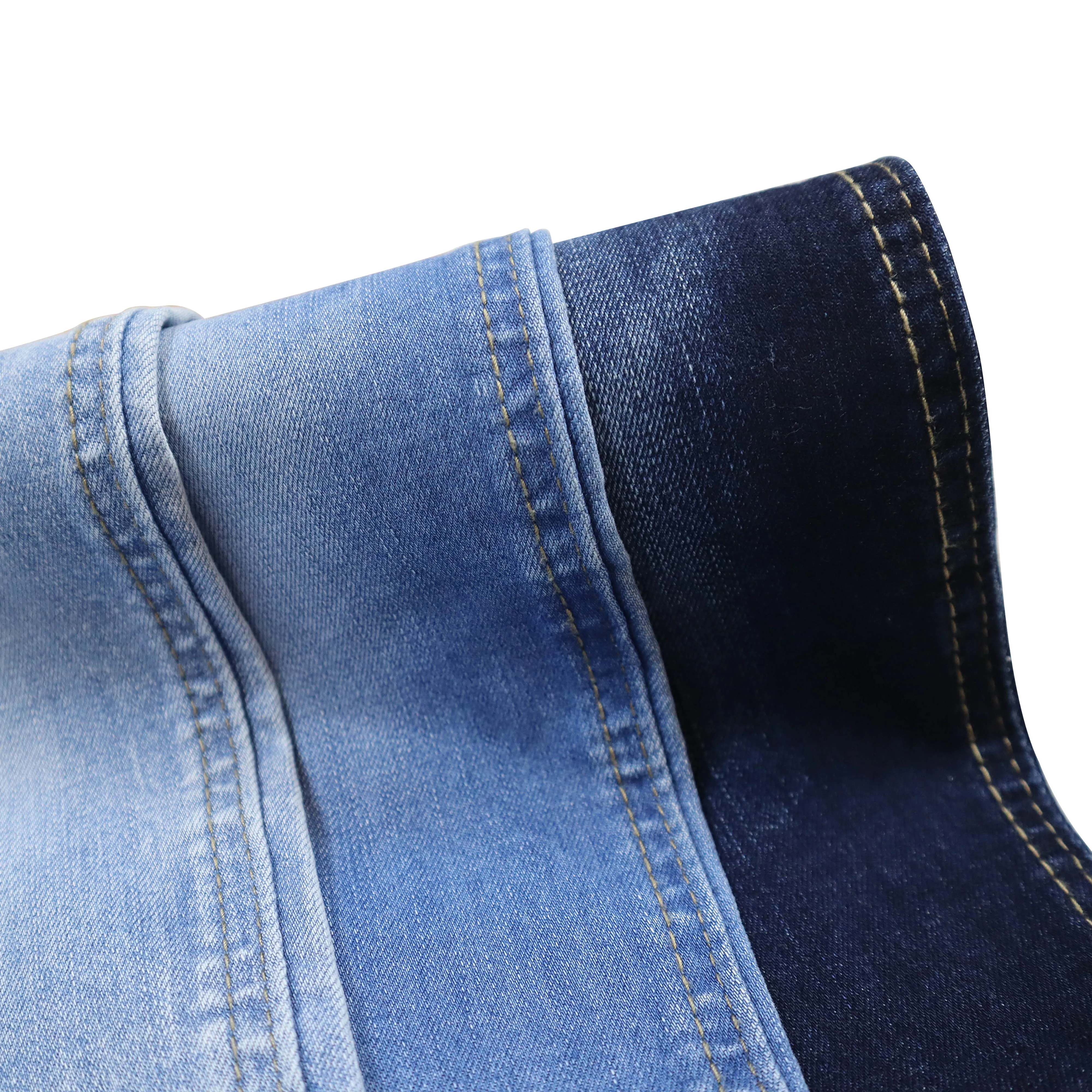 CF-RL823 Cotton Poly Turkey Denim Jeans Fabric Textile And Selvedge Denim Fabric