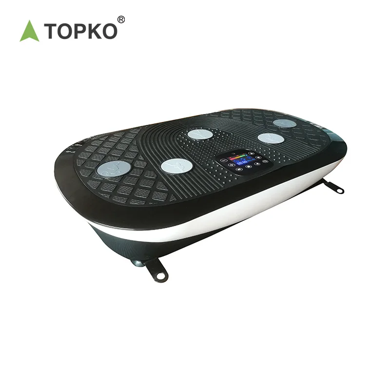 TOPKO Wholesale Home Gym Fitness 3D Vibration Exercise Plate for Fat Burning Body Workout Vibration Plate Exercise Machine