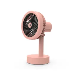 Amazon Best Sellers 2019 New Product Wholesale Portable Mini Micro USB Charging Table Fan with Humidifier