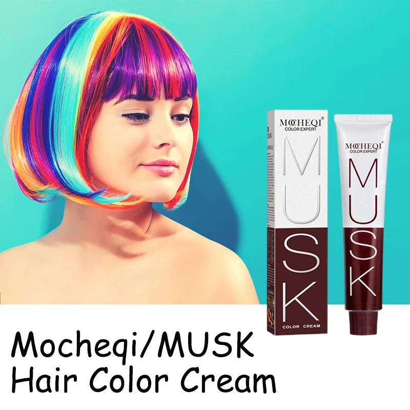 Mocheqi no ammonia natural plant Professional hair dye