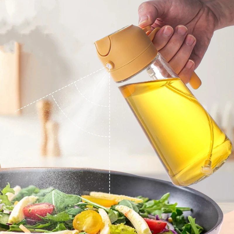 2 в 1 многофункциональный распылитель масла для кухни 470 мл 600