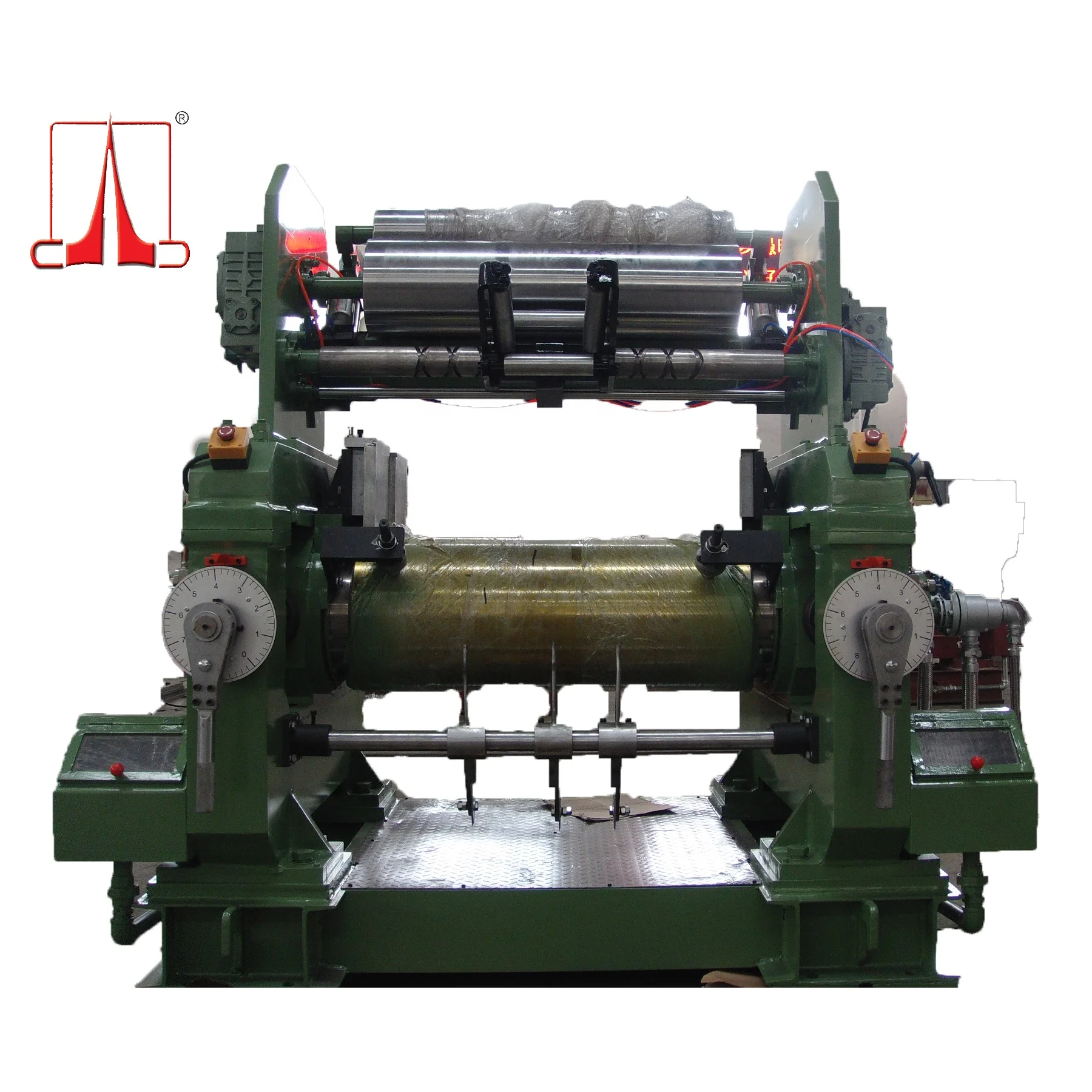 mixing mill for eva/plant for the production of foam rubber/rolling mill mini