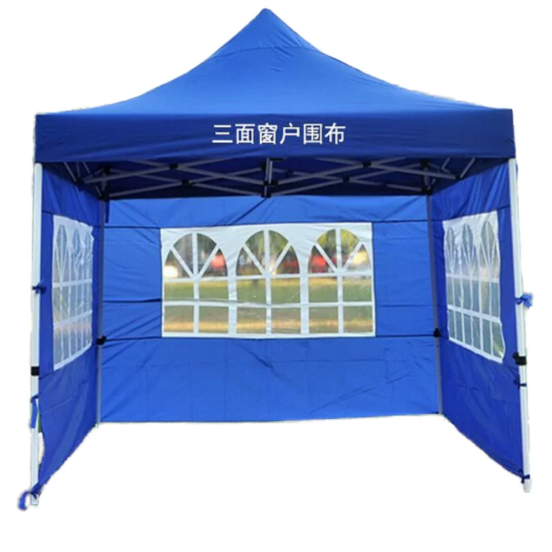 10x10ft Waterproof Pop-Up Canopy Tent Easy Set-Up for Party Exhibition Picnic Camping Tents for Trade Shows