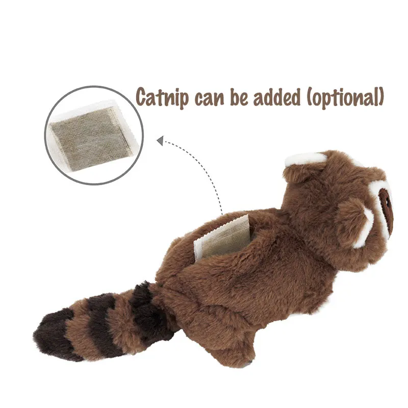 Soft Faux Rabbit Fur Built-in Electric Movement Custom Plush Toy Interactive Wagging Tail Rechargeable Pet Chew Toys