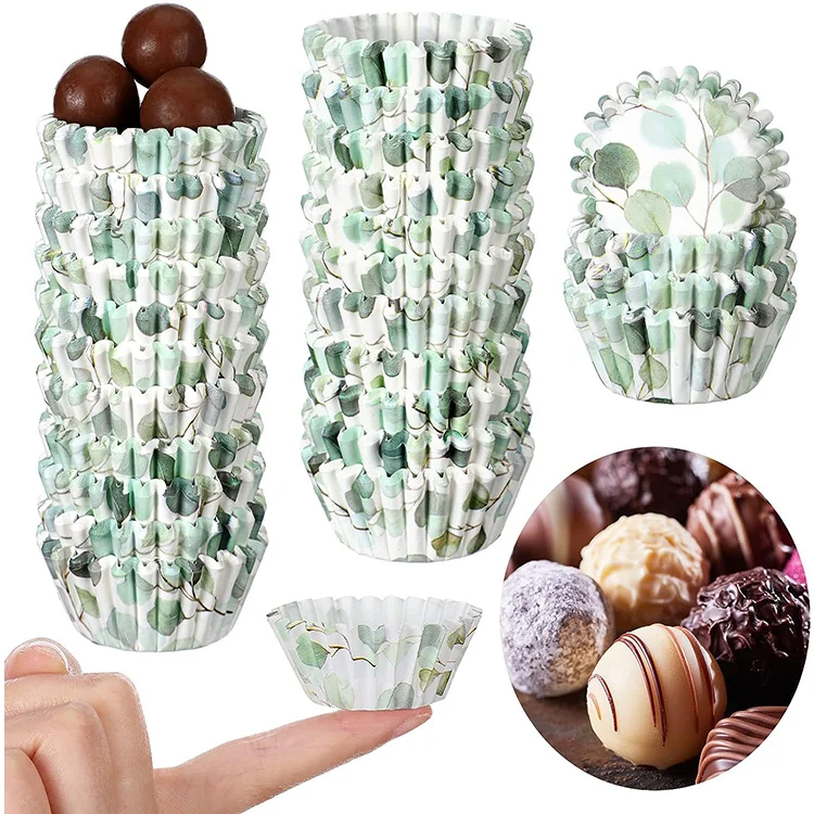 Food Grade Oven-safe White Homemade Mini Paper Pastry Muffin Molds Cupcake Liners Baking Cups