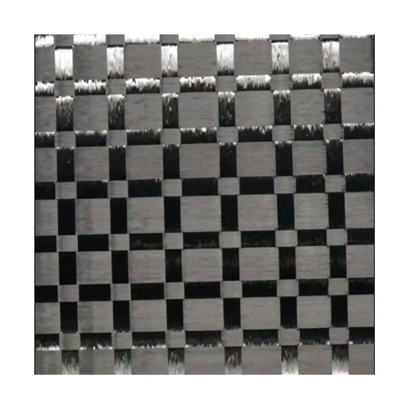 High Quality Colored Purple Fiber Carbon Cloth Electroplated 12K  Spread Tow  Carbon Fiber Fabric