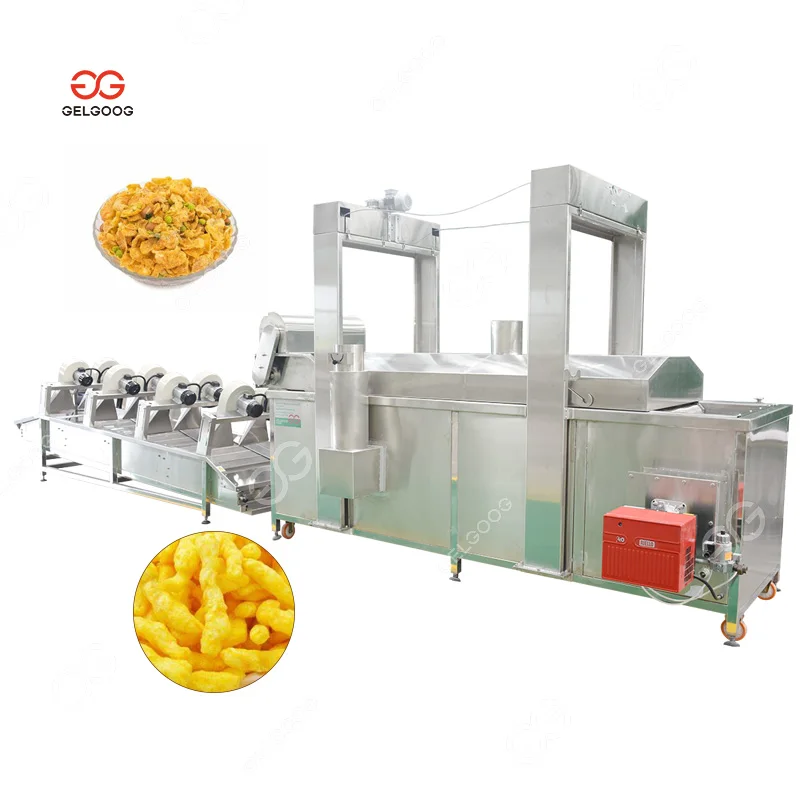 GG Deep Fried Bean Curd Skin Making Cheese Stick Gathia Soya Tofu Frying Machine