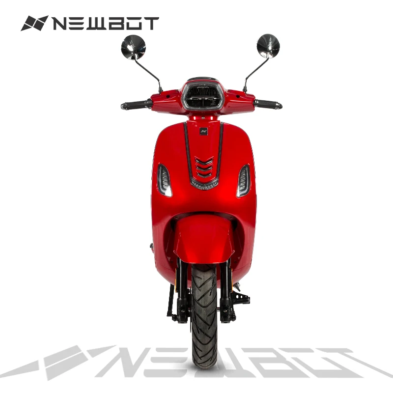 Newbot EEC 2000W 60V 30Ah Breeze Red color Adult Electric Moped Electric Scooter Electric Motorcycle 2 wheel adult