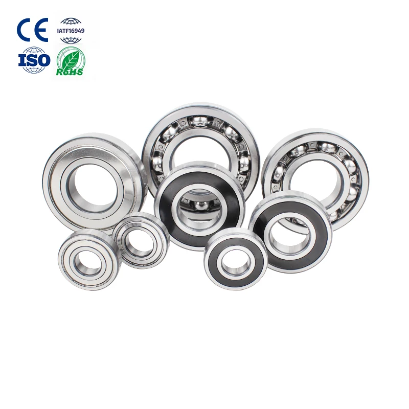 all seal price single row 6205 zz/2rs/ 12*32*10mm 608 2rs zz 6301 6302 deep groove ball bearing