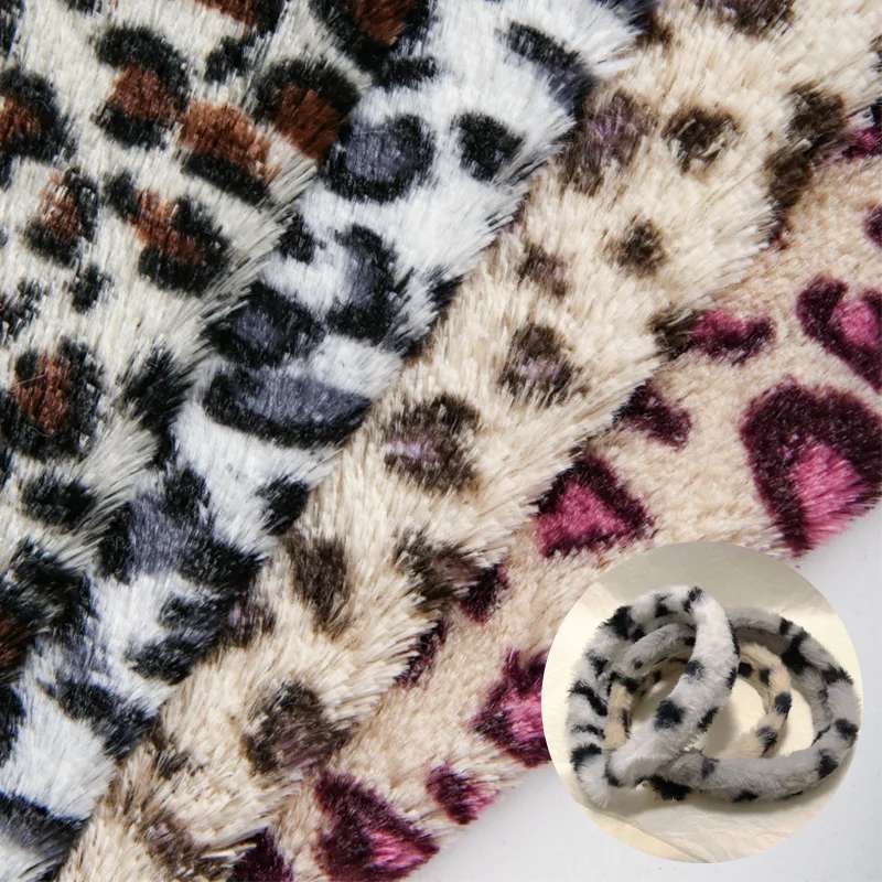 New Product Carpet Soft, Stuffed Toy Medium Weight Long 40 Hair Artificial 100% Polyester Pv Plush Fake Fur Fabric/