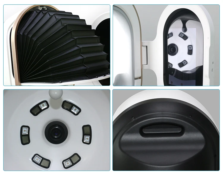 Skin Detector Analyzer Face Machine Facial Scanner Hotscalp Dual Light Ai Smart Skin Detector