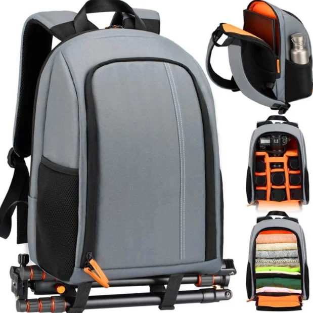 factory manufacture Professional Dslr Camera Bag Travel digital waterproof camera backpack