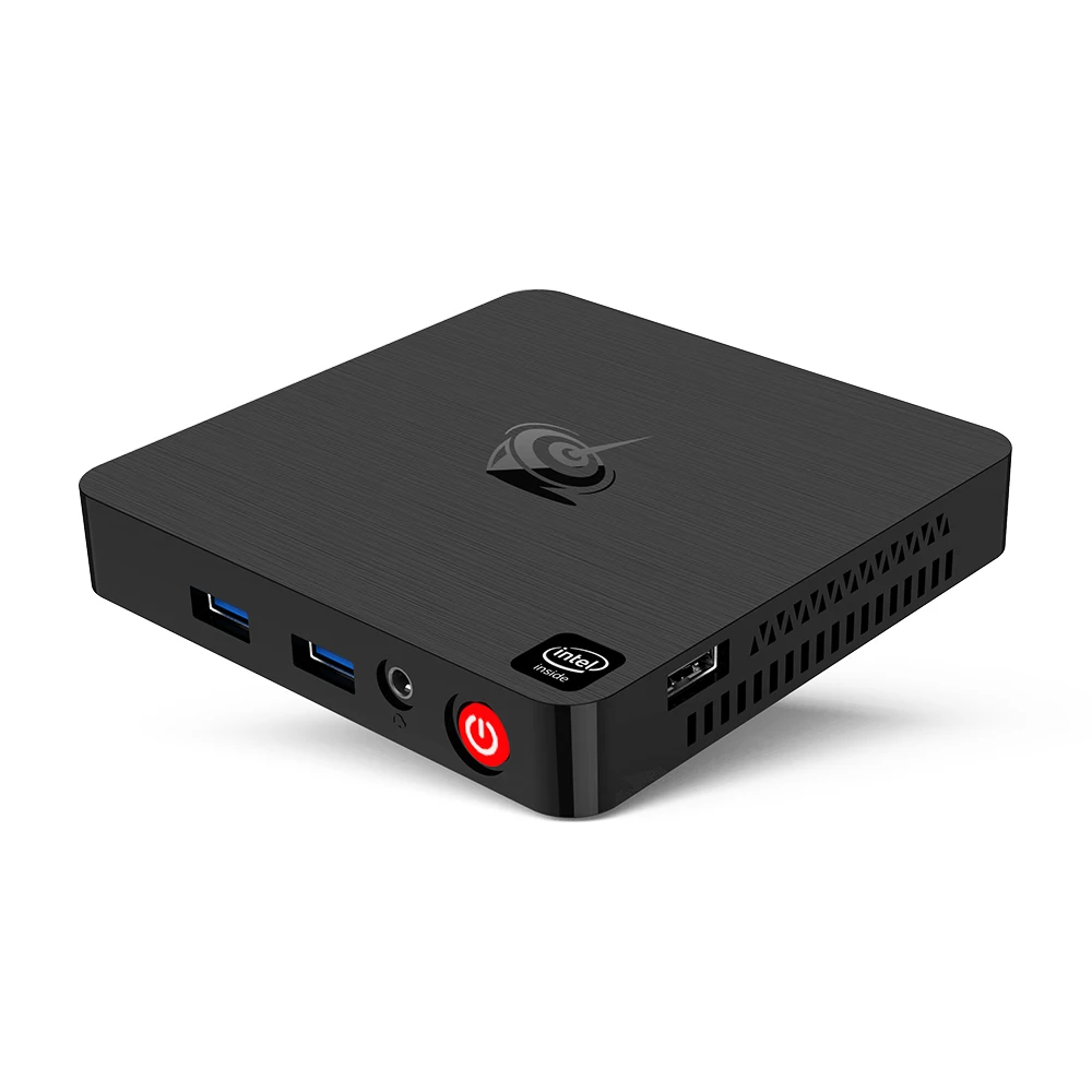  Cheap fanless mini pc Win10 micro personal desktop computer Intel X5-Z8500 4+64G dual wifi windows small