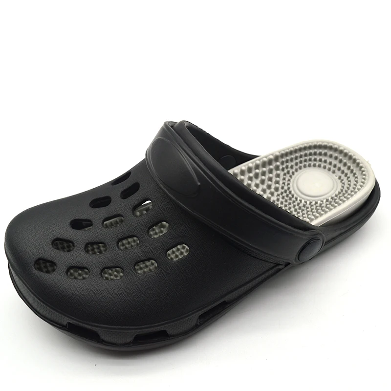 Hot Summer Eva Clogs with Light Flat Massage Insole Closed Toe Design for Spring and Autumn