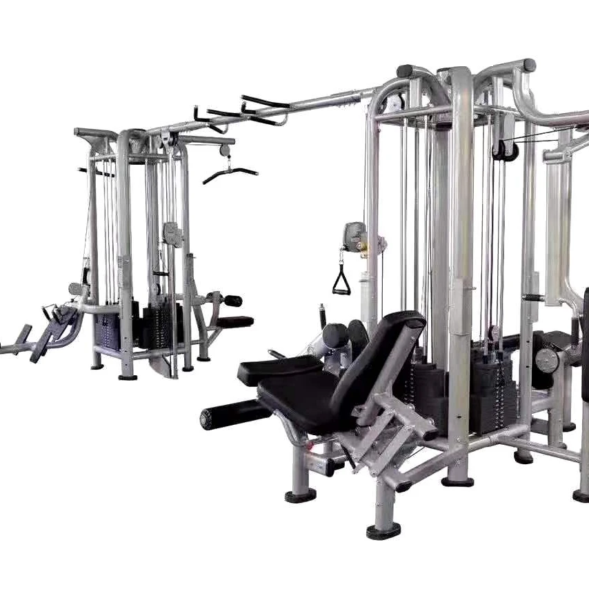 
Eight-person station comprehensive training fitness equipment multi-station multi-function large-scale comprehensive training fi 
