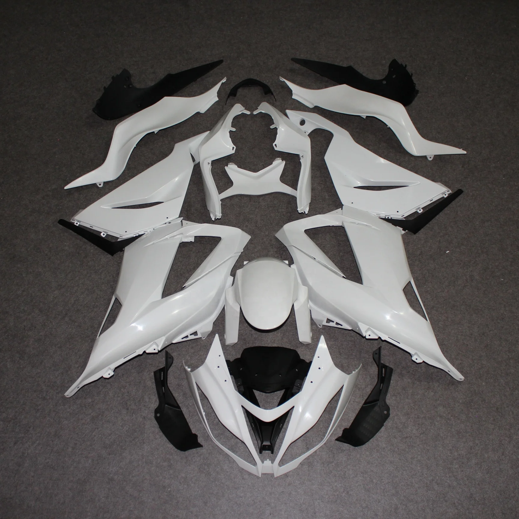 2021 ВСУЦ Неокрашенный АБС-пластик обтекатель наборы для KAWASAKI ZX-6R 636