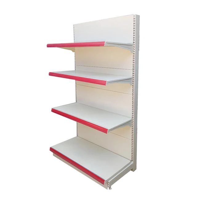 Customized Supermarket Equipments Grocery pharmacy Rack Shop Display Shelf Market factory directly sale