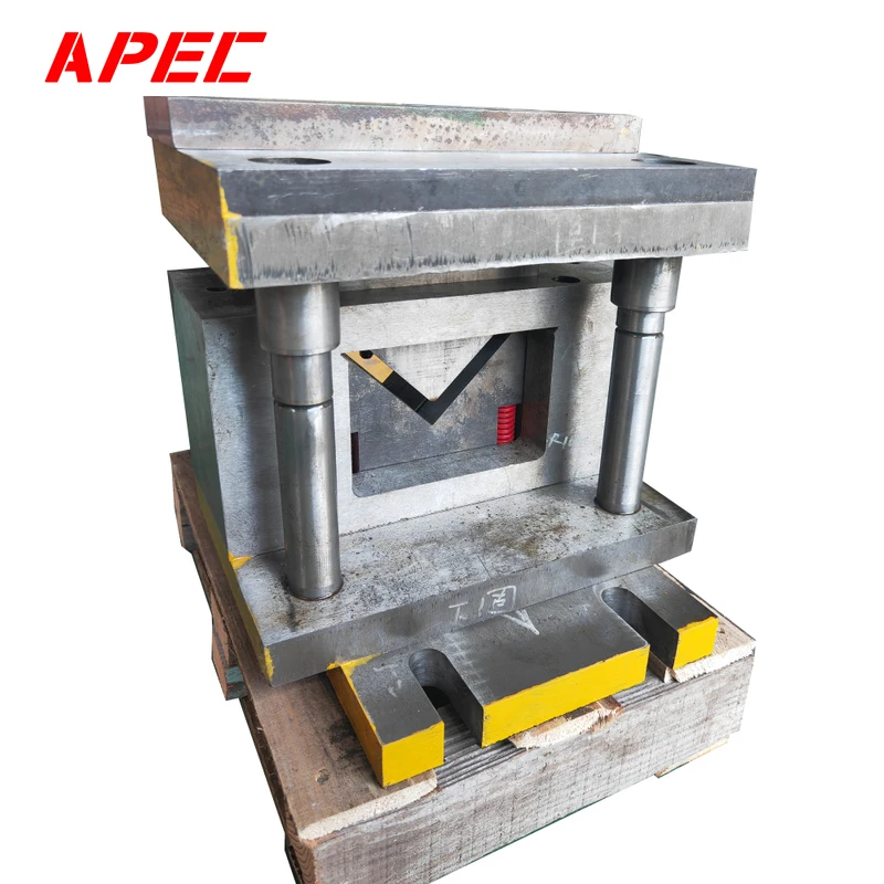 Angle bar cutting Punching Molds Angle Steel Shearing Punch Die Size 180*180mm