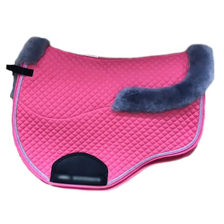 2025 Horse Riding Saddle Pads with bandages High Quality Satin Horse Equestrian Products
