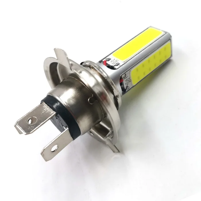 H7 Fog Lamp H4 25W 4 Sides COB High Power Front light Car LED Lamp Motorcycle Lamp for Motorcycle, electric vehicle