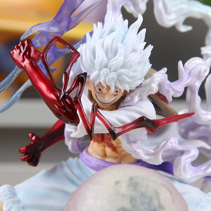 Wholesale High Quality OEM Pvc Plastic toys Model Figure Luffy gear 5 sun god Nika Gear 5 Figure Luffy Joy boy figure
