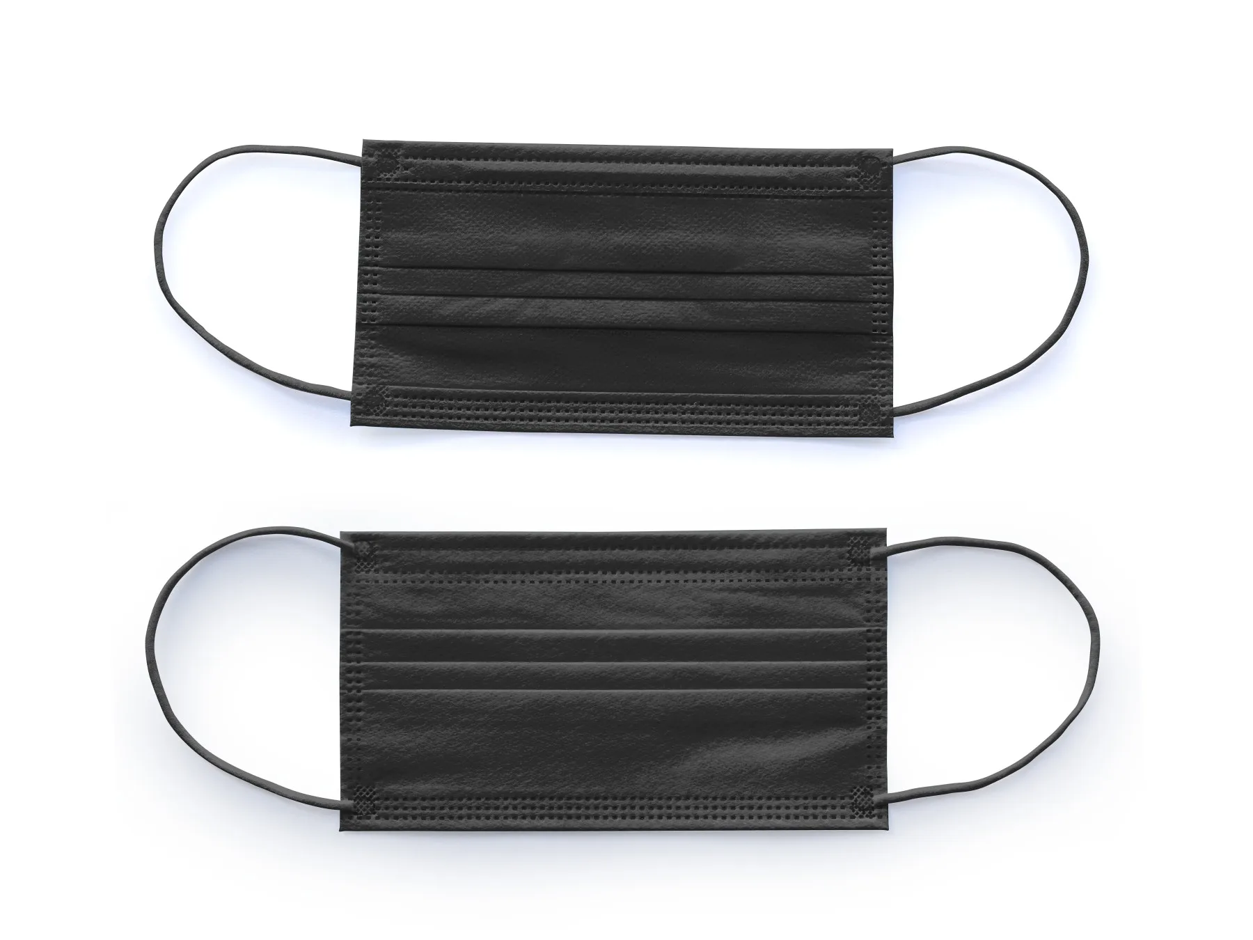  Одноразовый черный уход за кожей лица 3 слоя Non сплетенная ткань фильтра из нержавеющей повязка для ушей BFE95 % Быстрая доставка от производителя пыли оптовая продажа Dispos гражданского маска