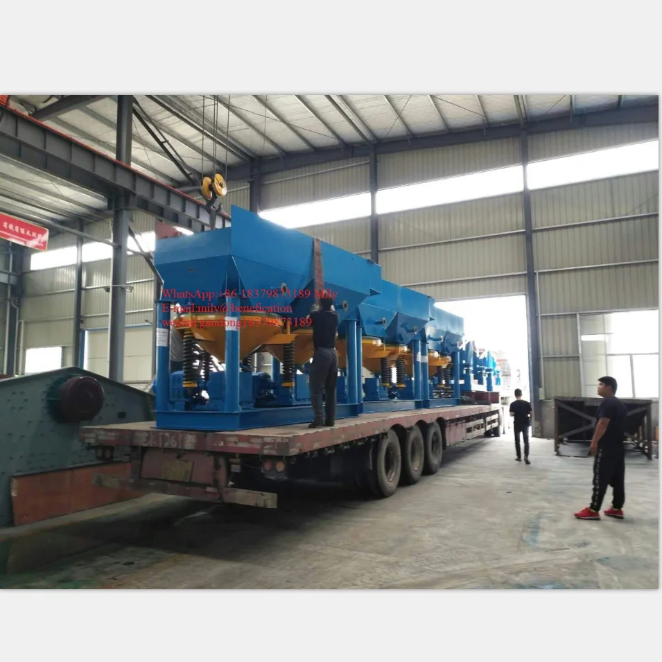 Heavy mineral concentrator equipment gold jig machinery separator mineral jig for sale