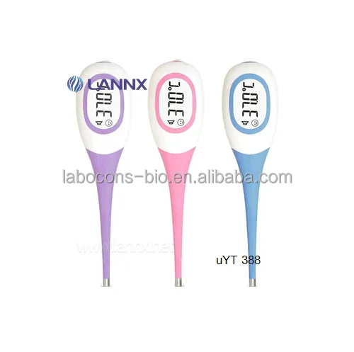 Цифровой цифровой Ректальный ветеринарный термометр LANNX uYT 388 для ухода за домашними животными водонепроницаемый клинический