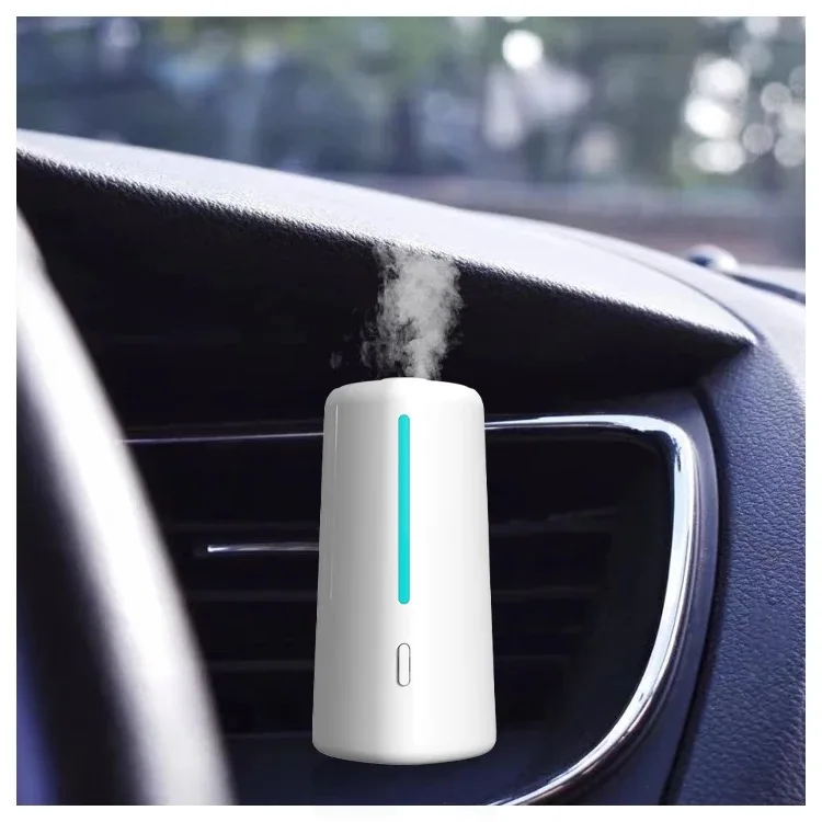 op Sale Mini Nano Perfume Ultrasonic Luxury Car Diffuser Vent Clip,OEM Waterless Scenting USB Essential Oil Diffuser