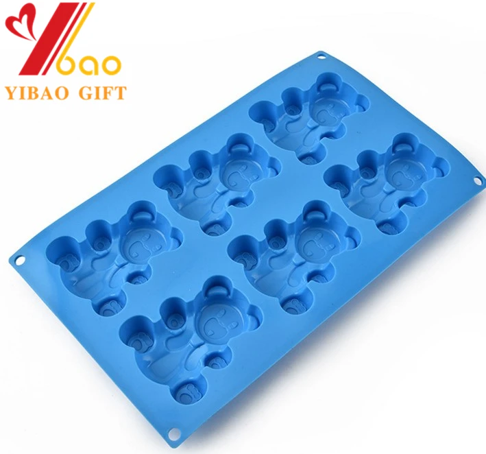 Hot Selling Rabbit Animal Cute Cat Shaped Pudding Jelly Cake Silicone Mold Pudding Jelly Mold  Pp