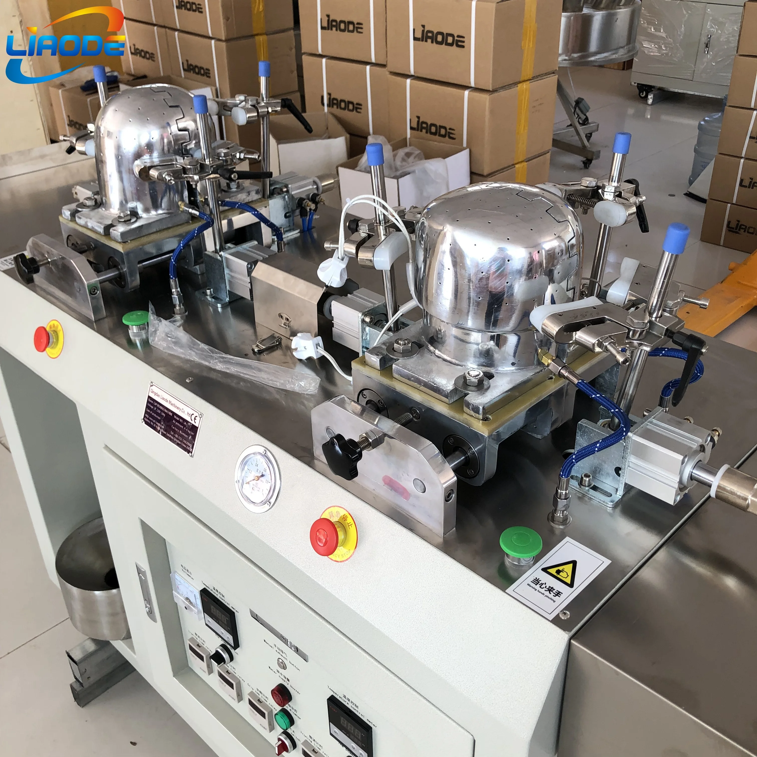 
Two Head Steam Cap ironing machine Baseball Cap Blocking machine 