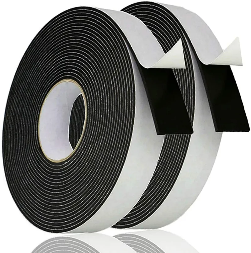 Closed / Open Cell EVA PU Silicone SBR CR EPDM Foam Rubber Sealing Strip 3m Adhesive Backed Foam Strips